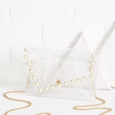 Accessories VERSONA  | Coast Is Clear Bag Gold