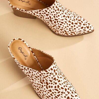 Shoes VERSONA  | Girl Mules Cheetah