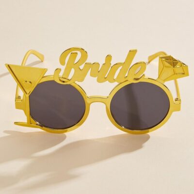 Accessories VERSONA  | Bride Sunglasses Gold