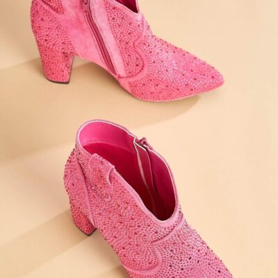 Shoes VERSONA  | Barbie Girl Booties Dragon_Fruit