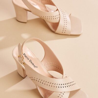 Shoes VERSONA  | Lasercut Crossband Heels