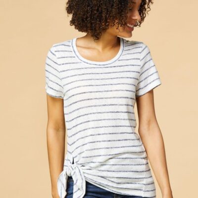 Apparel VERSONA  | On A Side Note Top Ivory