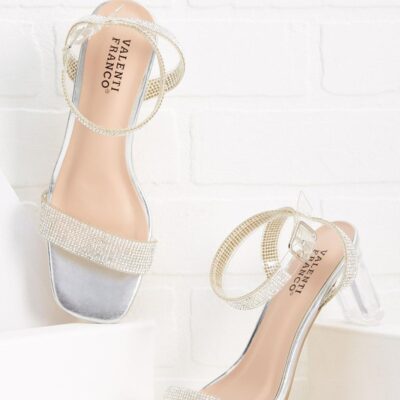 Shoes VERSONA  | Lavish Lifestyle Heels Silver