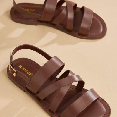 Shoes VERSONA  | Stepping Out Sandals Coffee_Bean