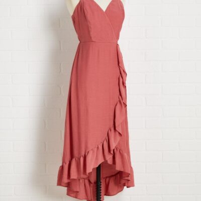 Apparel VERSONA  | Oceanside Cafe Dress Pink