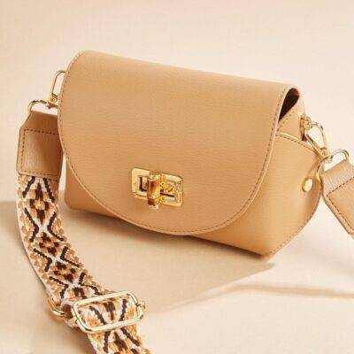 Accessories VERSONA  | My Turn Crossbody Light_Taupe