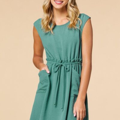 Apparel VERSONA  | With It Dress Teal