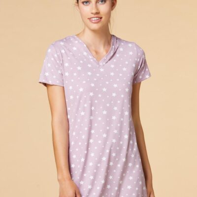 Apparel VERSONA  | Seeing Stars Sleep Dress Purple_Multi