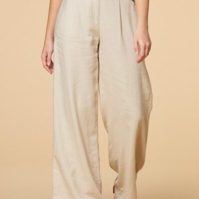 Apparel VERSONA  | Sandy Strolls Trouser Pants Feather_Gray