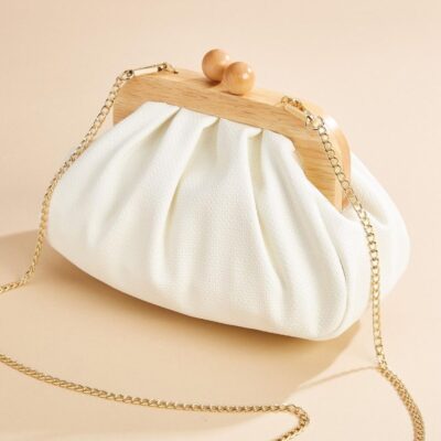 Accessories VERSONA  | Selling Seashells Crossbody White