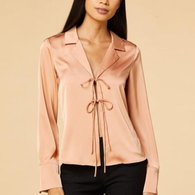 Apparel VERSONA  | Pretty As A Peach Top Pink