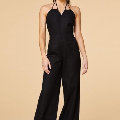 Apparel VERSONA  | The Fun One Jumpsuit Ideal_Black