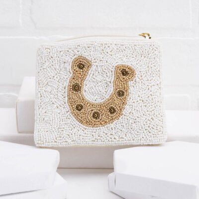 Accessories VERSONA  | Horseshoe Coin Purse Bright_White