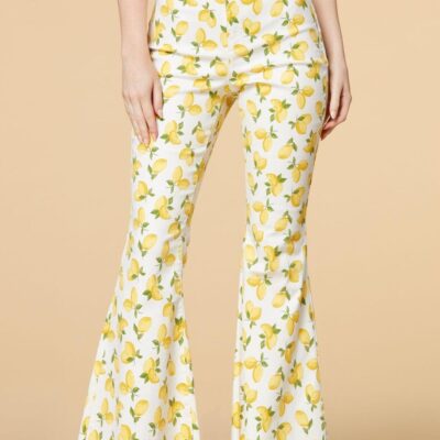 Apparel VERSONA  | When Life Gives You Lemons Pants Yellow_Multi