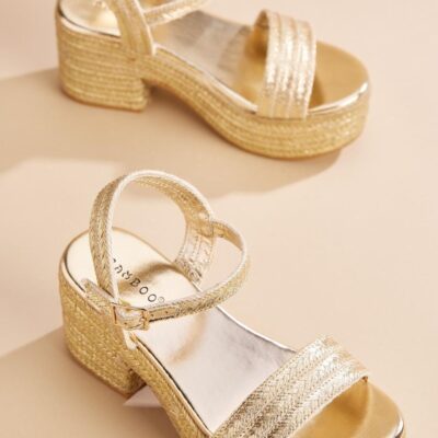 Shoes VERSONA  | Walking The Runway Heels Gold