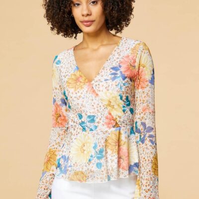 Apparel VERSONA  | Summer Breeze Top White_Multi